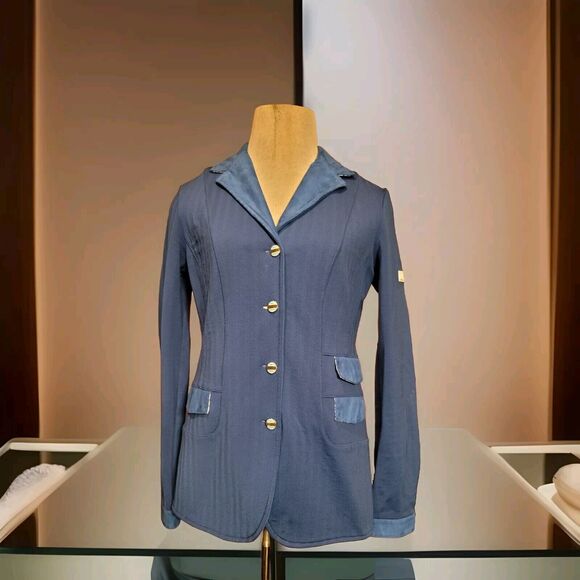 Animo Jackets & Blazers - ANIMO WOMEN'S BLUE JACKET Size I-42 D-35 MADE IN ITALY